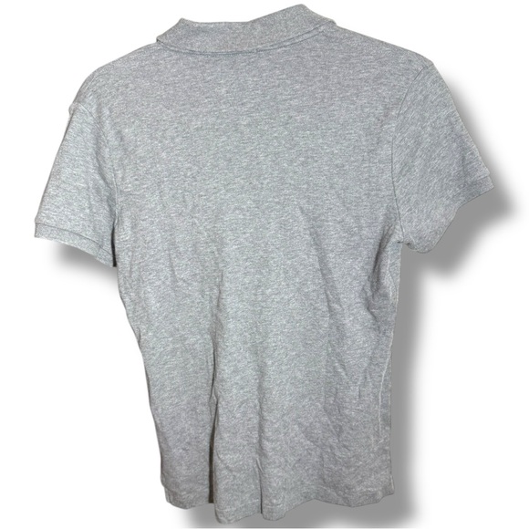 Ralph Lauren Heather Gray Classic Fit Polo Shirt Women’s Size Large - Picture 6 of 7